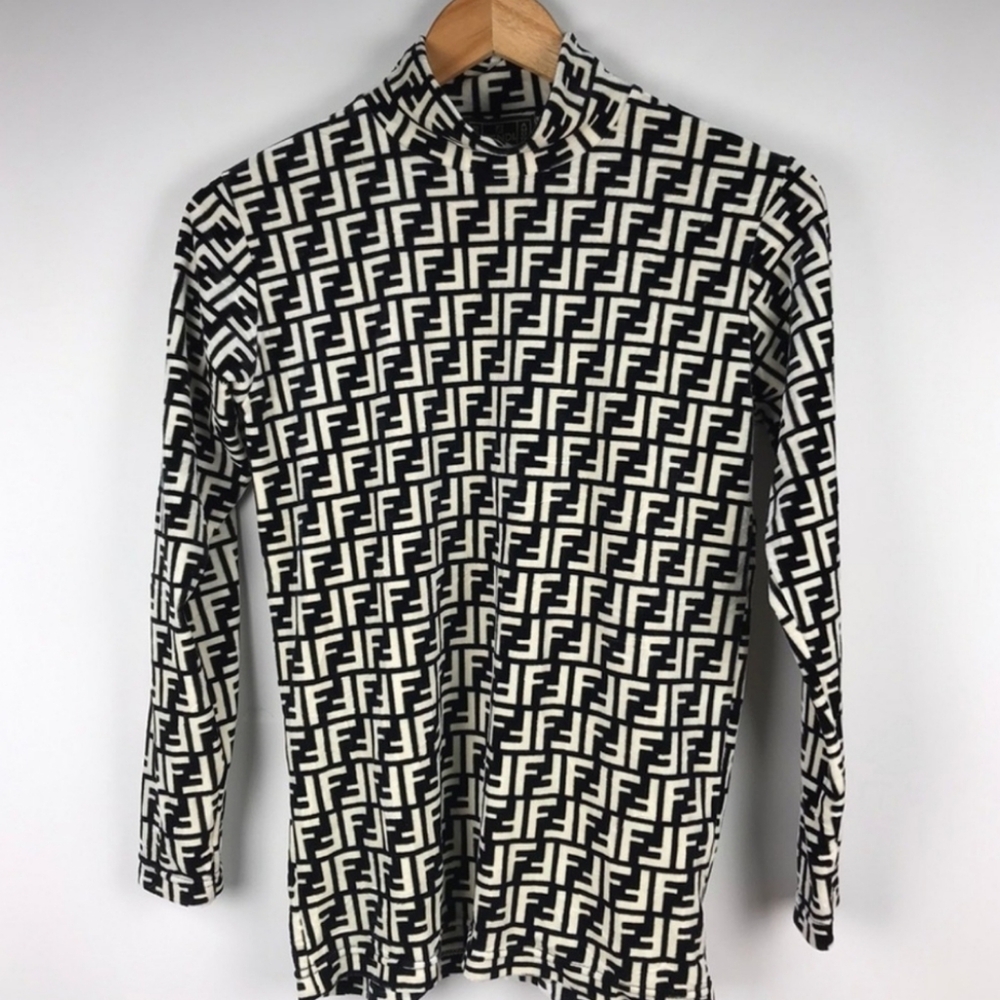 Fendi Zucca Monogram Vintage top shirt